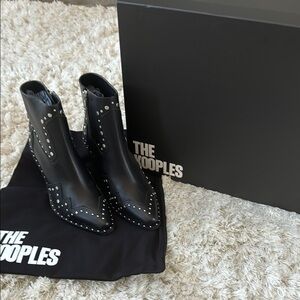 🌟NEW🌟The Kooples Black Studded Women's Boots ✨NEW✨ size 37